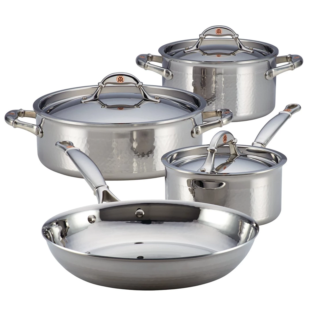 Ruffoni Symphonia Prima 7-Piece Cookware Set - Stainless Steel 3 Ruffoni Symphonia Prima 7-Piece Cookware Set - Stainless Steel