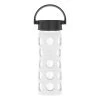 Lifefactory 16oz Glass Water Bottle With Silicone Sleeve And Active Cap, Optic White COOKWARE 1 Lifefactory 16oz Glass Water Bottle With Silicone Sleeve And Active Cap, Optic White COOKWARE