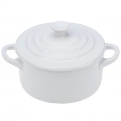 LeCreuset Le Creuset Mini Round 8-Ounce Cocotte - White