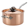 COOKWARE Ruffoni Opus Cupra 3-3/4-Quart Covered Saucepan, Copper 1 COOKWARE Ruffoni Opus Cupra 3-3/4-Quart Covered Saucepan, Copper