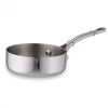 COOKWARE Ruffoni 30838 Symphonia Prima Low Mini Saucepan, Stainless Steel, 4 Inch