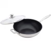 Swiss Diamond 12.5'' Nonstick Clad Wok W/Lid COOKWARE