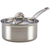 COOKWARE Ruffoni Symphonia Prima 1-1/2-Quart Covered Saucepan - Stainless Steel