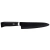 CUTLERY Kyocera Advanced Ceramic Ltd Series Chef Knife With Handcrafted Pakka Wood Handle, 7-Inch, Black Blade