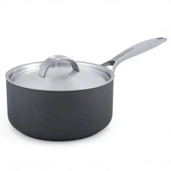 COOKWARE Green Pan Paris Pro Ceramic 3-Quart Non-Stick Coovered Saucepan