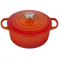 Le Creuset 4.5 Qt. Signature Round Dutch Oven - Flame COOKWARE