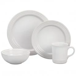 Le Creuset 16-Piece Dinnerware Set - White