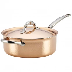 COOKWARE Ruffoni Symphonia Cupra 4-Quart Sautã© Pan With Helper Handle - Copper