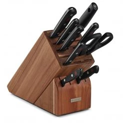 Wusthof Gourmet 10-Piece Knife Block Set - Acacia CUTLERY