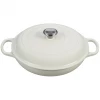 Le Creuset 3.5-Quart Signature Braiser - White COOKWARE