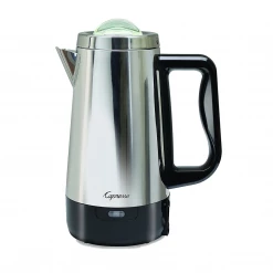Capresso 8 Cup Perk Coffee Maker, Metallic ELECTRICS