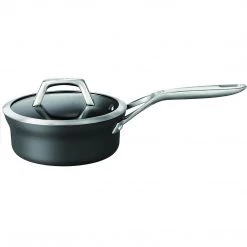 Zwilling J.A. Henckels Motion 1.5-qt Aluminum Hard Anodized SaucePan With Lid Nonstick
