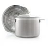 Chantal 8 Qt. Stock Pot W/ Pasta-Steamer Insert And Glass Lid SALE SPECIALS