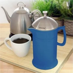 Chantal Ceramic French Press With Stainless Steel Plunger & Lid