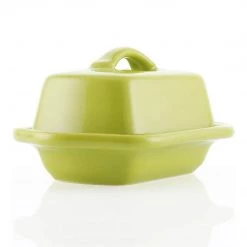 Chantal Mini 5'' Butter Dish - Olive Green