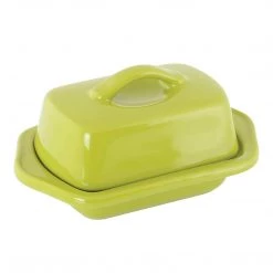Chantal Mini 5'' Butter Dish - Olive Green