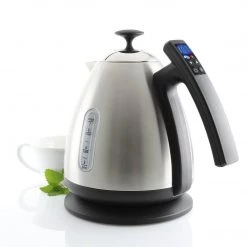 COFFEE & TEA Chantal Vincent Ekettle Electric 1.8-Quart Water Kettle - Brushed Stainless Steel
