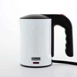 COFFEE & TEA Chantal Colbie Ekettle Electric 20-Ounce Water Kettle - Glossy White