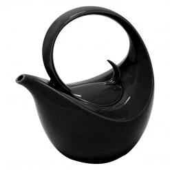 COFFEE & TEA Chantal Olivia Teapot, 0.75 Quart, Black