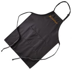 Hestan Nanobond Apron With Center Divided Pocket, Gray