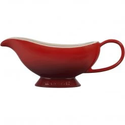 Le Creuset 16 Oz. Heritage Gravy Boat - Cerise LeCreuset