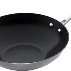 COOKWARE Scanpan CTX 12-3/4-Inch Wok, Black, Silver