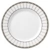 Lenox Platinum Onyx Butter Plate, White