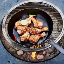 BK Cookware BK Black Steel Seasoned Carbon Steel Skillet, 11"