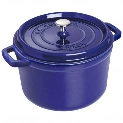 Staub 5.00-qt Tall Cocotte - Dark Blue
