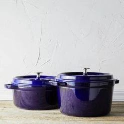 Staub 5.00-qt Tall Cocotte - Dark Blue
