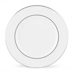 Lenox Hannah Platinum Salad Plate, White