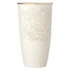 COOKWARE Lenox Pierced Paisley Medium 10" Vase, Ivory